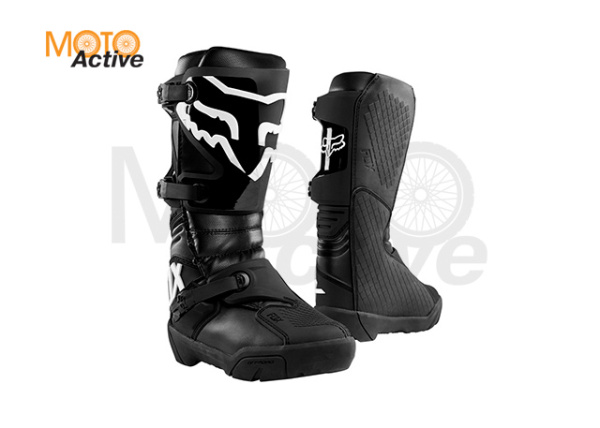 Мотоботы Fox Comp X Boot Black (черные)